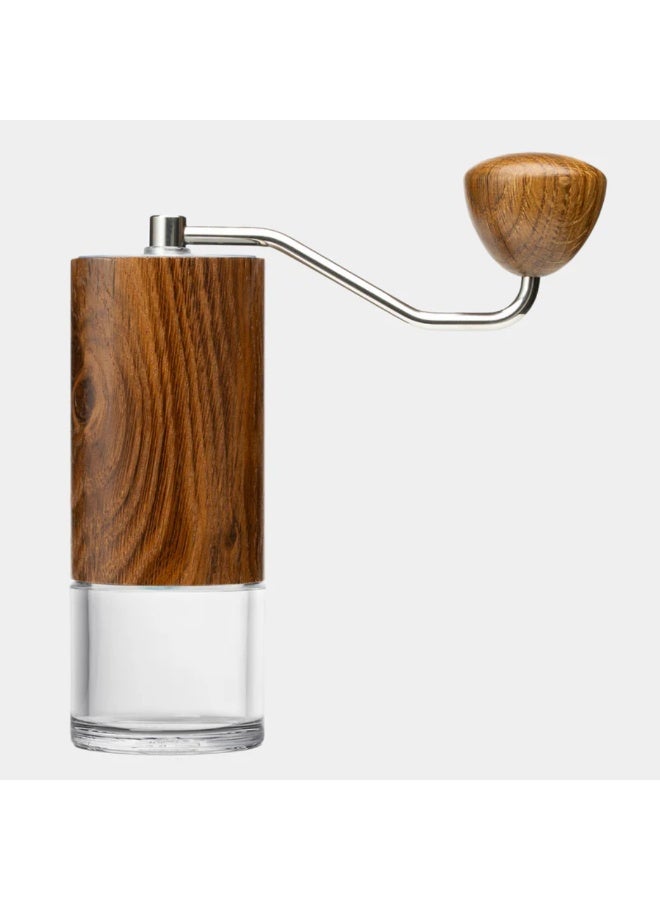 COMANDANTE C40 MK4 Nitro Blade Manual Coffee Grinder – Vintage Oak Royal, High-Nitrogen Stainless Steel Burrs, Precision Click Adjustment & Natural Oak Knob - Image 2